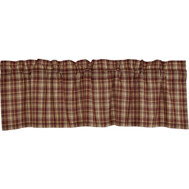 Beckham Plaid Valance Curtain 16x60 VHC Brands - The Fox Decor